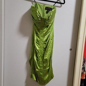 NICOLE MILLER Green Dress